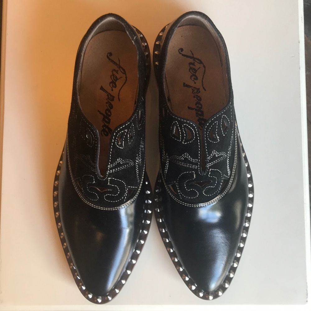 Free People Twin Falls Loafer Black